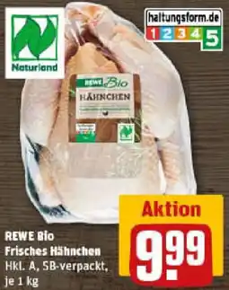 REWE REWE Bio Frisches Hähnchen Angebot
