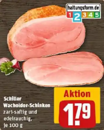 REWE Schiller Wacholder-Schinken Angebot