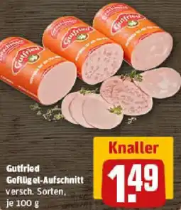 REWE Gutfried Geflügel-Aufschnitt Angebot
