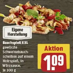 REWE Bauchspieß XXL Angebot
