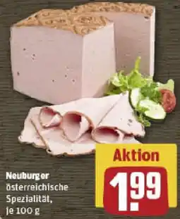REWE Neuburger Angebot