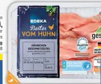 E-Center Edeka Bestes vom Huhn Hähnchen-Filetgeschnetzeltes Angebot