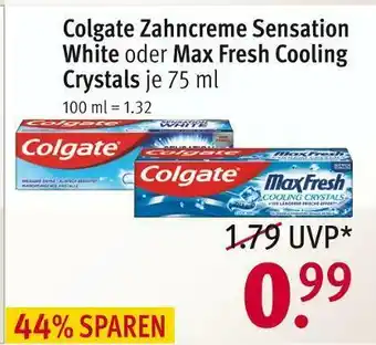 Rossmann Colgate zahncreme Angebot