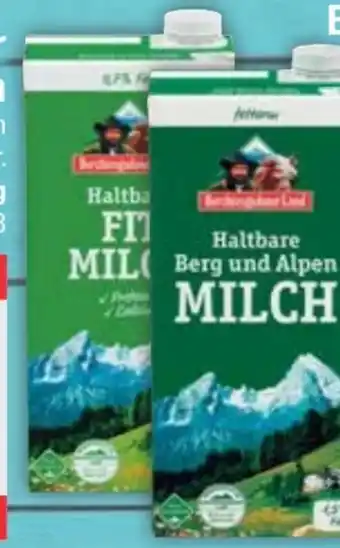 E-Center Berchtesgadener Land Haltbare Milch Angebot