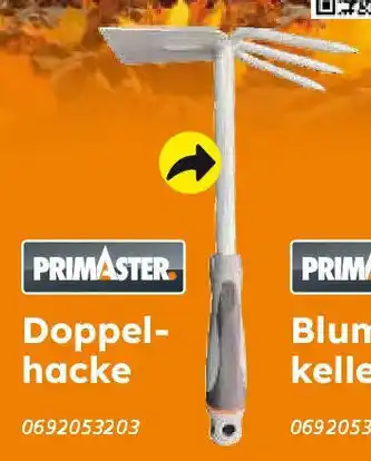 Globus Baumarkt PRIMASTER Doppelhacke Angebot