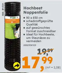 Globus Baumarkt Hochbeet Noppenfolie Angebot