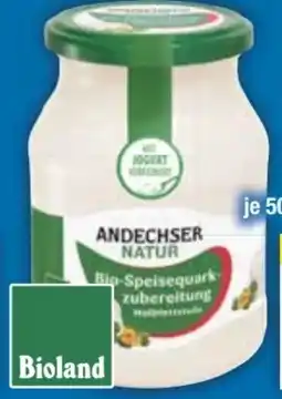E-Center Andechser Natur Bio-Speisequark Zubereitung Angebot