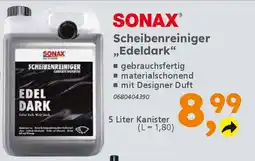 Globus Baumarkt SONAX Scheibenreiniger „Edeldark" Angebot