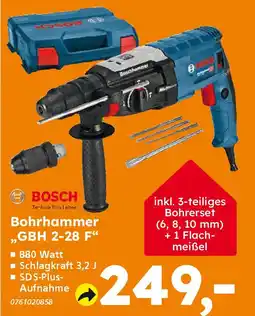 Globus Baumarkt BOSCH Bohrhammer „GBH 2-28 F❝ Angebot