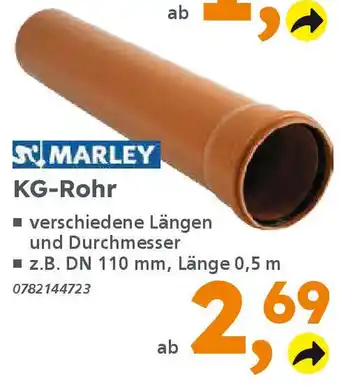 Globus Baumarkt MARLEY KG-Rohr Angebot
