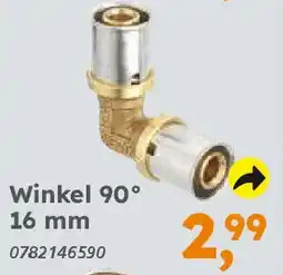 Globus Baumarkt Alu-Verbund zum Pressen Winkel 90° 16 mm Angebot