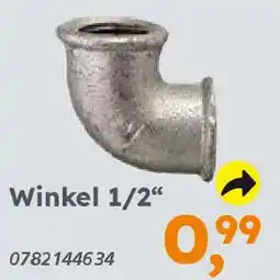 Globus Baumarkt Verzinkt zum Schrauben Winkel 1/2" Angebot