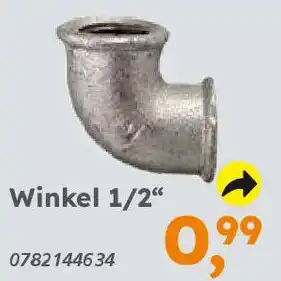 Globus Baumarkt Verzinkt zum Schrauben Winkel 1/2" Angebot