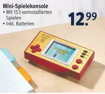 Rossmann Mini-spielekonsole Angebot