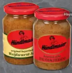 Edeka Händlmaier's Süßer Hausmachersenf Angebot