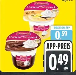 Edeka Ehrmann Grand Dessert Vanille Angebot