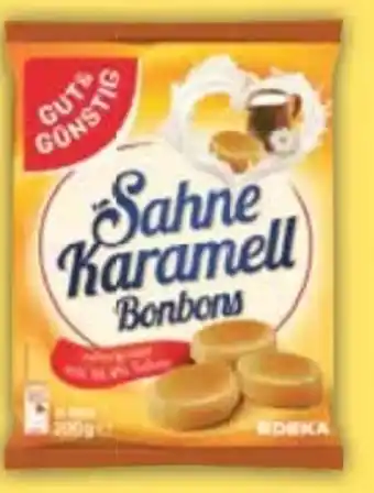 E-Center Gut & Günstig Sahne Karamell Bonbons Angebot
