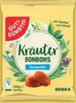 E-Center Gut & Günstig Kräuter Bonbons Angebot