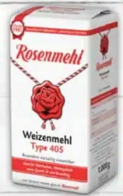 E-Center Rosenmehl Weizenmehl Angebot