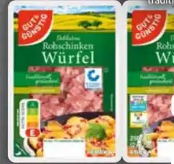 Edeka Gut & Günstig Delikatess Rohschinken Würfel Angebot