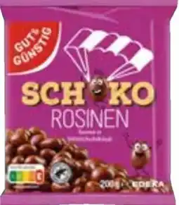 Edeka Gut & Günstig Schoko-Rosinen Angebot