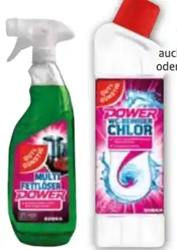 Edeka Gut & Günstig Power WC-Reiniger Chlor Angebot