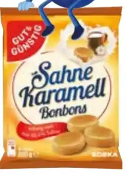 Edeka Gut & Günstig Sahne Karamell Bonbons Angebot