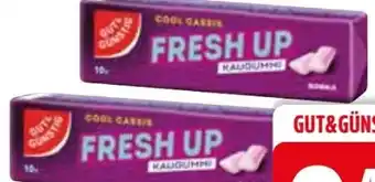 Edeka Gut & Günstig Cool Cassis Fresh up Kaugummi Angebot