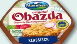 REWE Alpenhain Original Obazda Klassich Angebot
