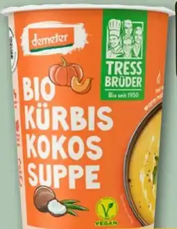 REWE Tress Bio Kürbis Kokos Suppe Angebot
