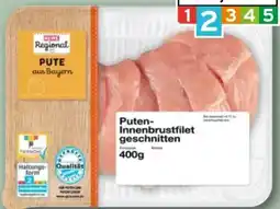 REWE Rewe Regional Puten-Innenfilet geschnitten Angebot