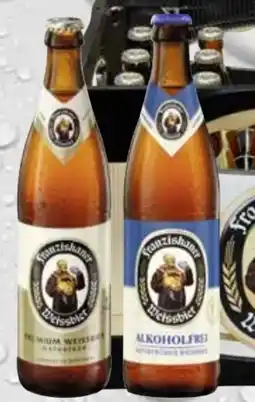 trinkgut Franziskaner Weissbier Naturtrüb Angebot