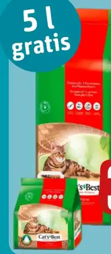 REWE Cat's Best Katzenstreu Original Angebot