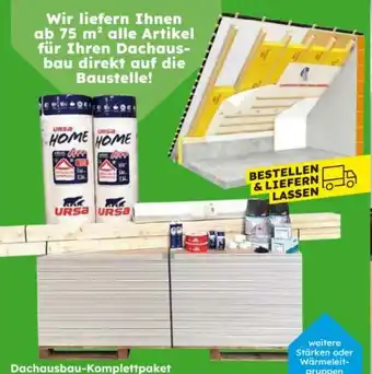 Globus Baumarkt Ursa Home Dachausbau-Komplettpaket Angebot