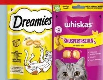 REWE Whiskas Katzensnack Knuspertaschen Angebot