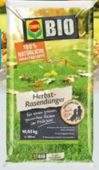 Globus Baumarkt Compo Bio Herbst-Rasendünger Angebot