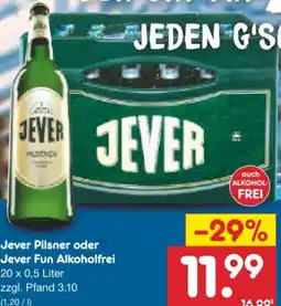 Netto Marken-Discount Jever Pilsener Angebot