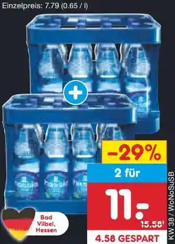Netto Marken-Discount Hassia Mineralwasser Angebot