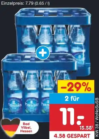 Netto Marken-Discount Hassia Mineralwasser Angebot