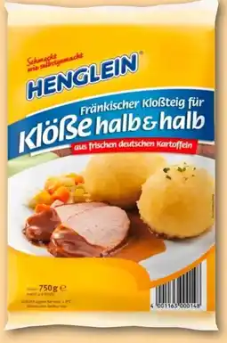 REWE Henglein Kloßteig halb Angebot