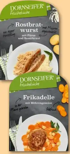 REWE Dornseifer Frikadelle mit Möhrengemüse Angebot