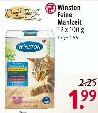 Rossmann Winston feine mahlzeit Angebot