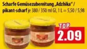 Mix Markt Scharfe Gemüsezubereitung ,,Adzhika"/ pikant-scharf Angebot