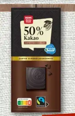 nahkauf Rewe Beste Wahl Zartbitterschokolade Angebot
