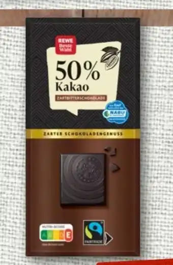 nahkauf Rewe Beste Wahl Zartbitterschokolade Angebot