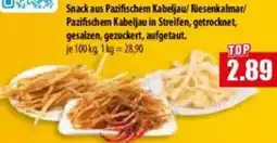 Mix Markt Snack aus Pazifischem Kabeljau/Riesenkalmar Angebot