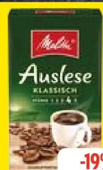 Edeka Frischemarkt Melitta Auslese Klassisch Angebot