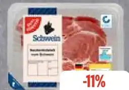 Edeka Frischemarkt Gut & Günstig Schweinenacken Angebot