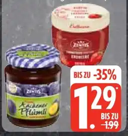 Edeka Frischemarkt Zentis Frühstücks-Konfitüre Angebot
