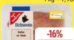 Edeka Frischemarkt Gut & Günstig Schweine-Schnitzel Angebot
